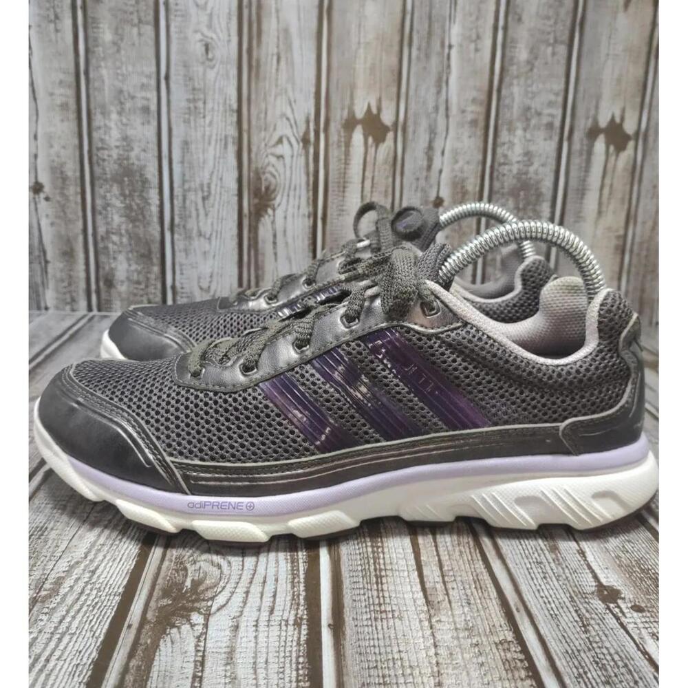 Adidas Jett Women's Size 9 Running Shoe adiPRENE+ Gray/Purple G49392